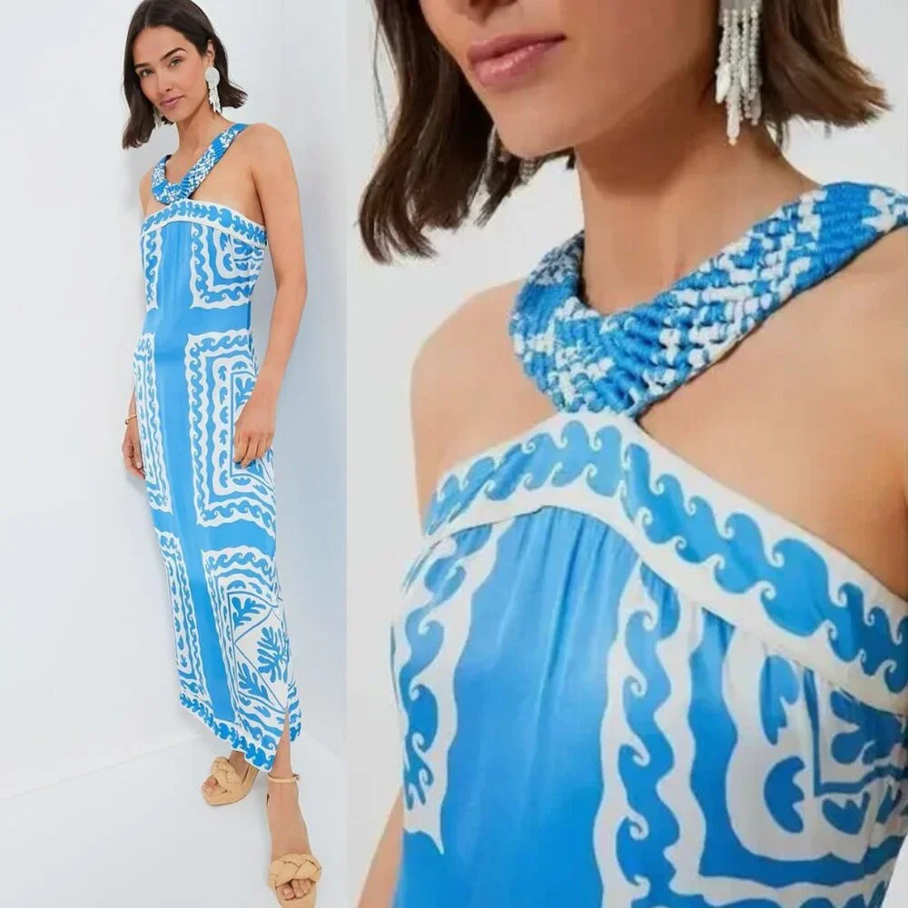 Tuckernuck Anna Cate Bandana Abigail Maxi Dress Size XS NWT – Resort Vacation - Picture 2 of 11